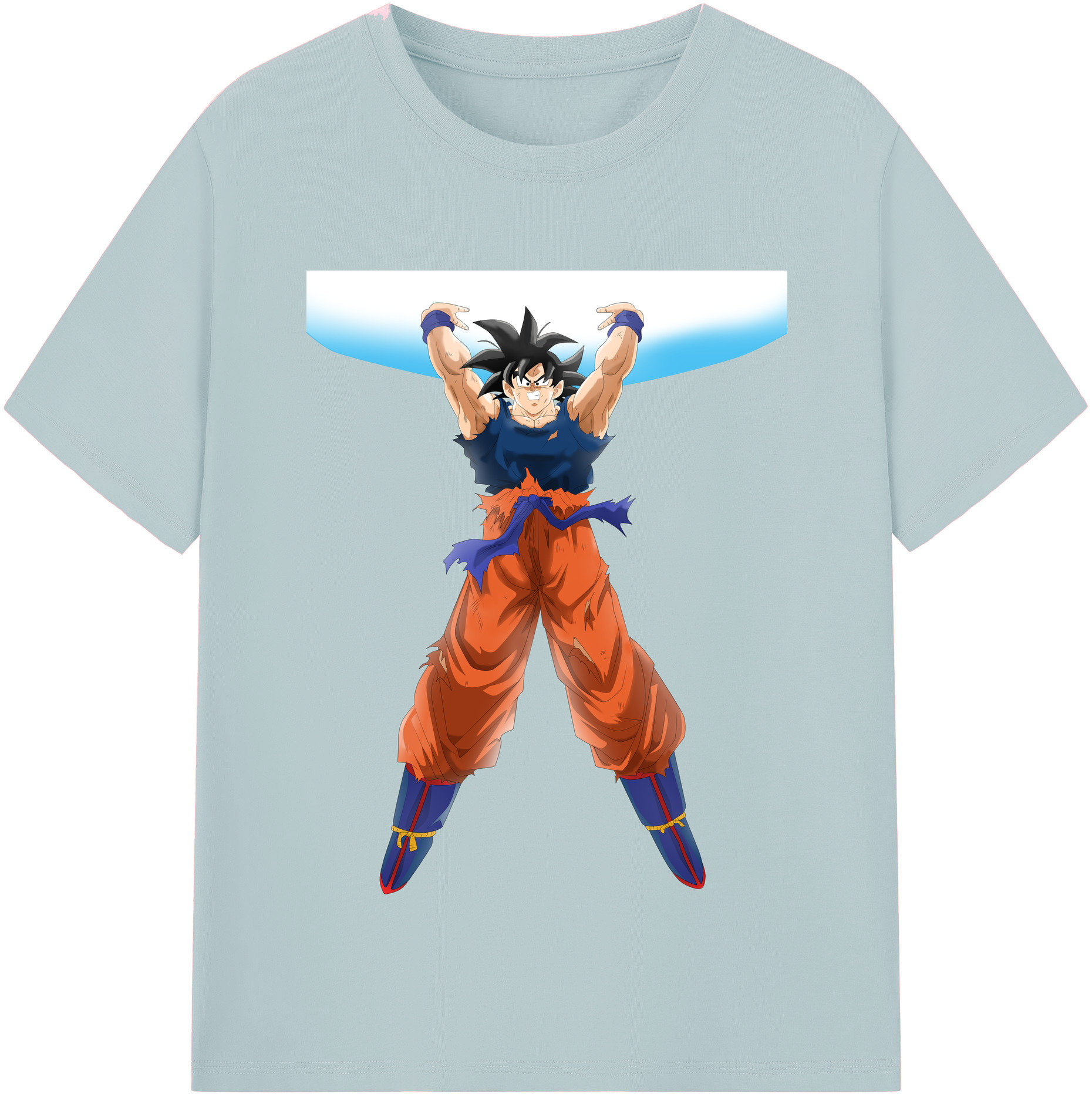 （画像用） ドラゴンボール 孫悟空（そん ごくう）Son Goku カカロット DRAGON BALL Kakarotto 綿100％半袖Tシャツ（フロントプリント）
